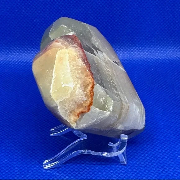 Green Onyx Faceted Heart - Picture 4 of 5